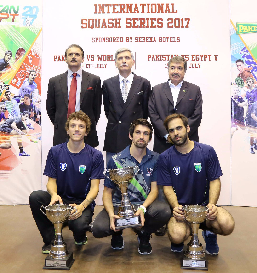 Pakistan wins mega squash series